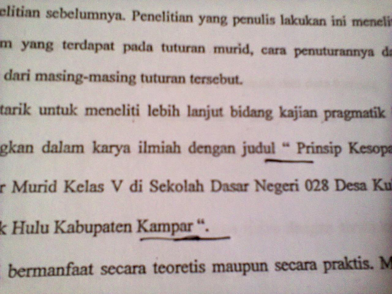 proposal benar bahasa