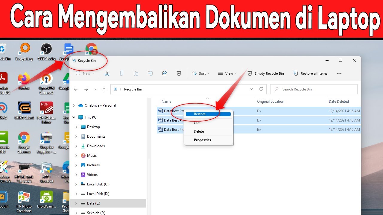 cara balikin file yang terhapus di hp