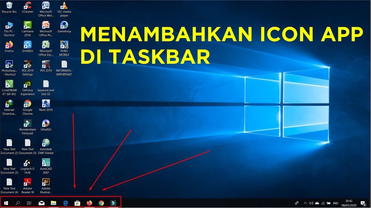 cara menampilkan icon gambar di laptop terbaru