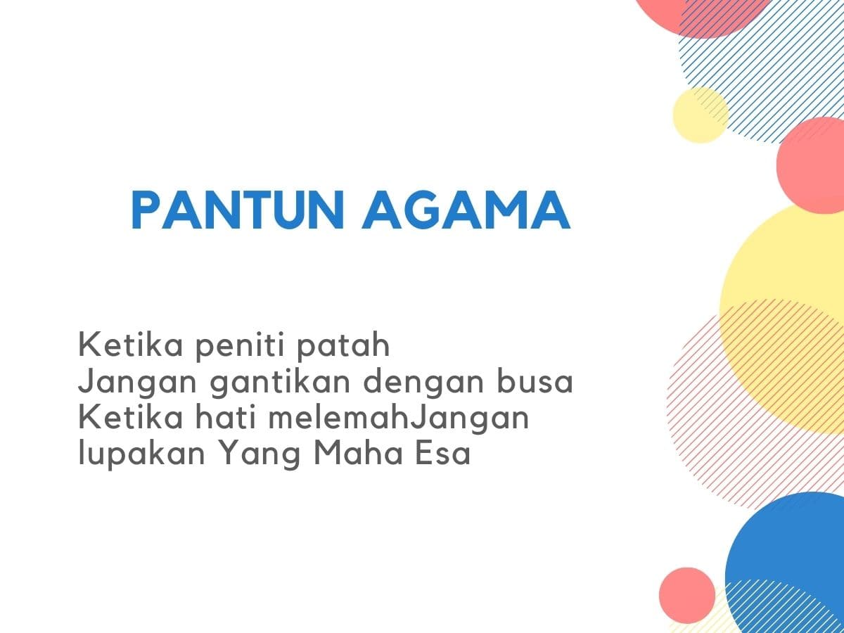 teks pantun pengertian ciri struktur contohnya